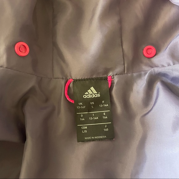 Adidas outdoor Jacket. Pink - Picture 10 of 16